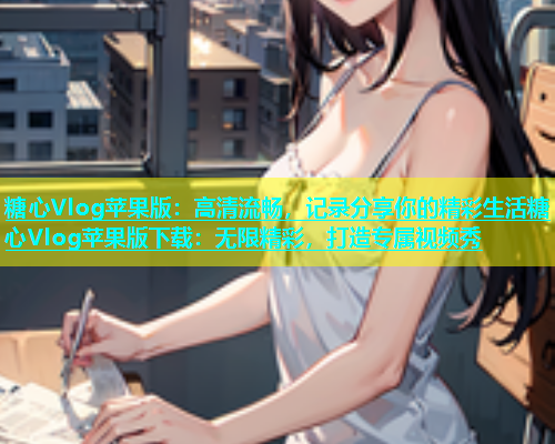 糖心Vlog苹果版：高清流畅，记录分享你的精彩生活糖心Vlog苹果版下载：无限精彩，打造专属视频秀