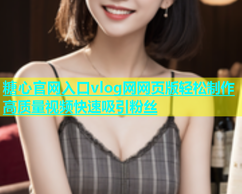 糖心官网入口vlog网网页版轻松制作高质量视频快速吸引粉丝