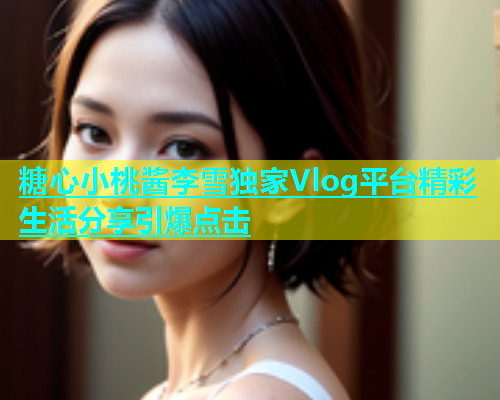 糖心小桃酱李雪独家Vlog平台精彩生活分享引爆点击